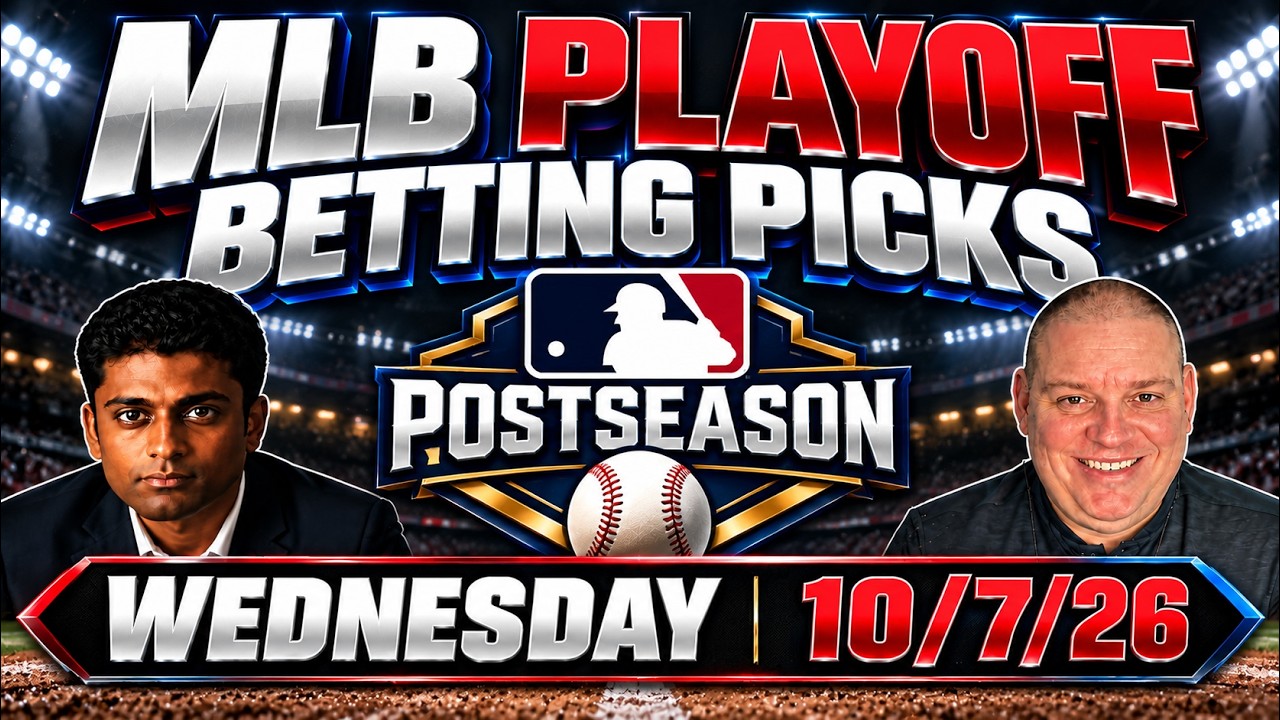 Wednesday MLB Playoff Picks - 10/7/26 l Craig Trapp & Indian Cowboy MLB Betting Picks & Predictions