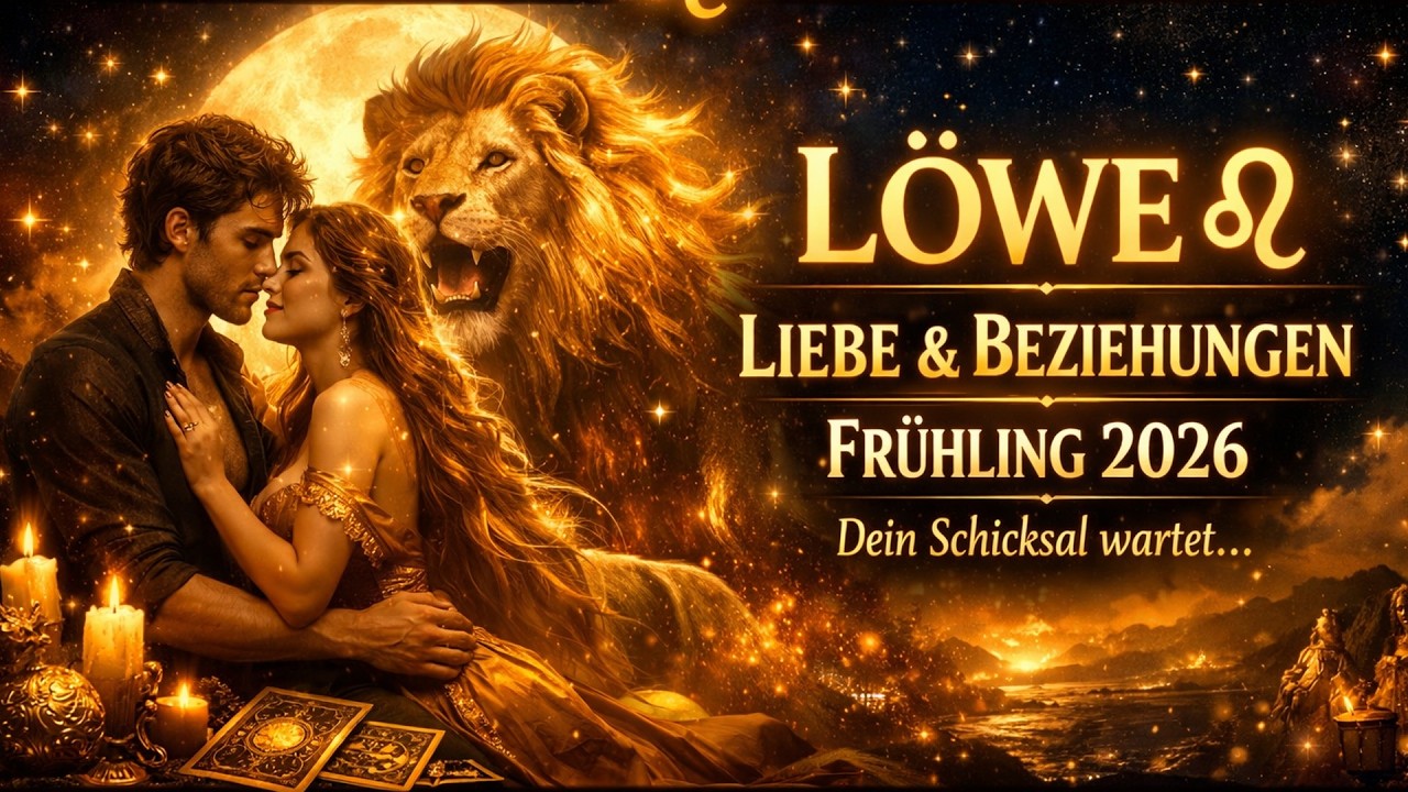 LÖWE ♌ LIEBE & BEZIEHUNGEN ❤️ FRÜHLING 2026: Dein Herz im Rampenlicht! ✨ TRIFFT EIN! 💯