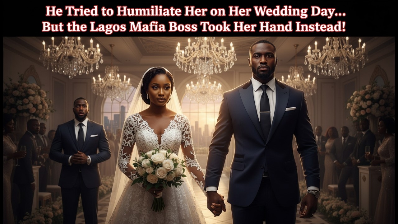“He Tried to Humiliate Her on Her Wedding Day… But the Lagos Mafia Boss Took Her Hand Instead!