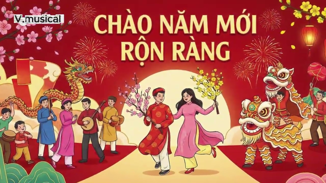 Chào Năm Mới Rộn Ràng | Xuân Hạ ft Titi Nguyễn
