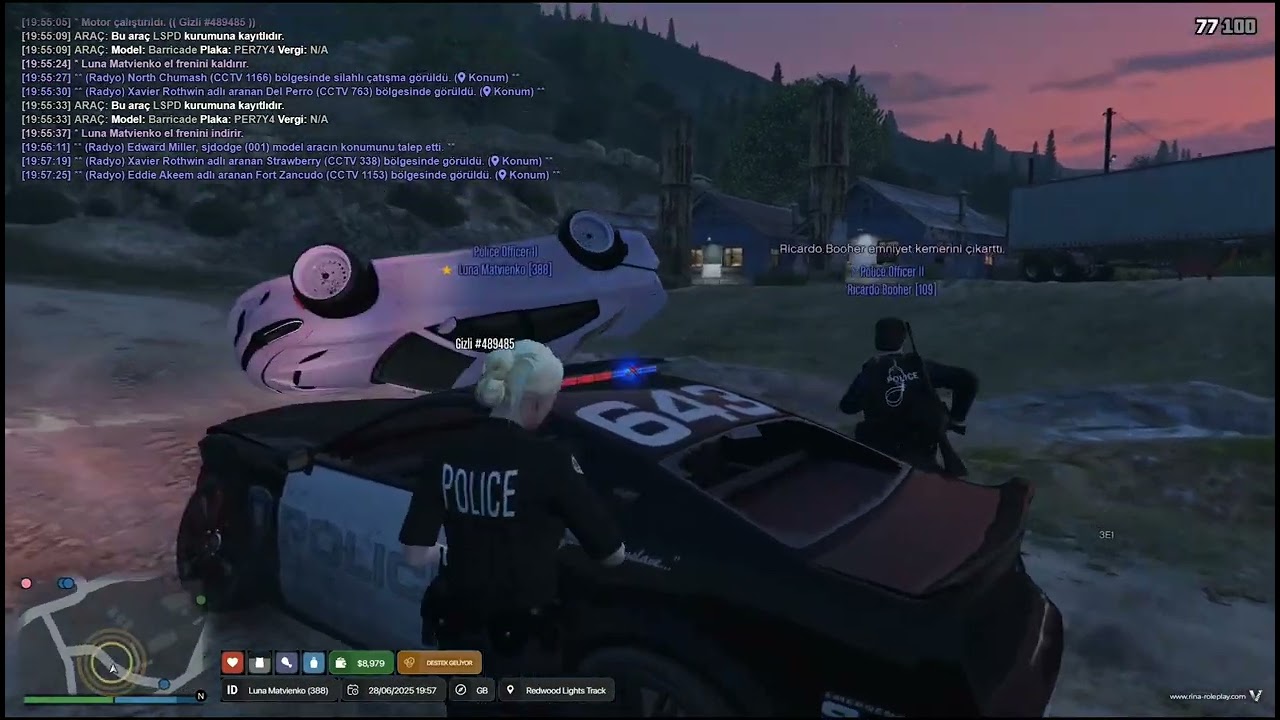 Memurun canına kast suçlularına uygulanan tarife. (www.rina-roleplay.com) 
