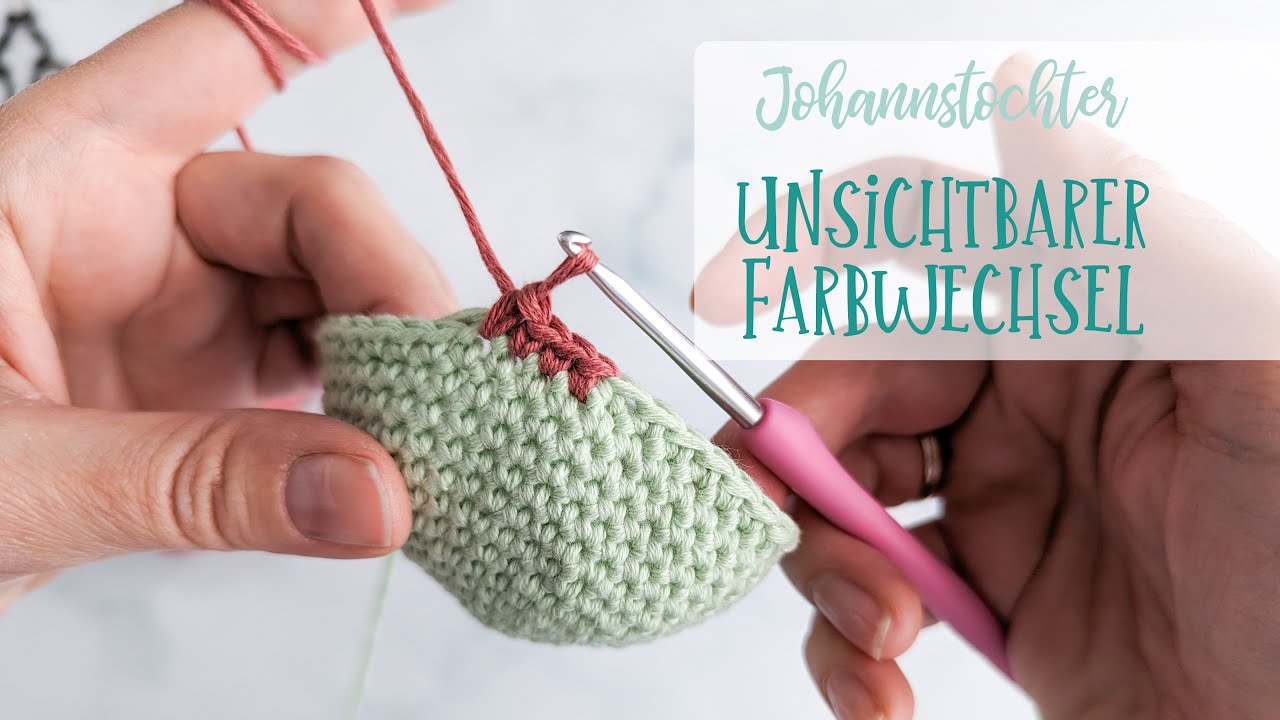 Unsichtbarer Farbwechsel h&auml;keln - Einfach h&auml;keln lernen