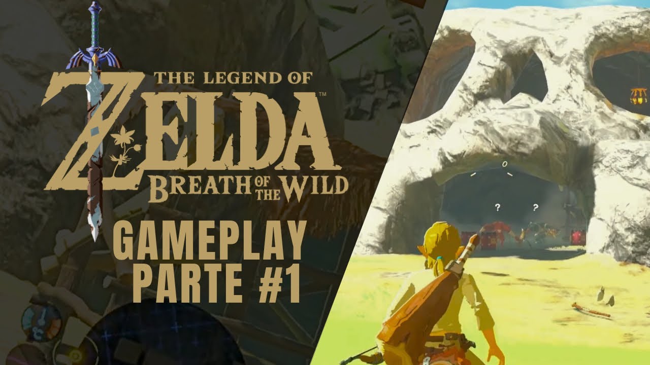Jogando pela primeira vez The Legend of Zelda: Breath of the Wild
