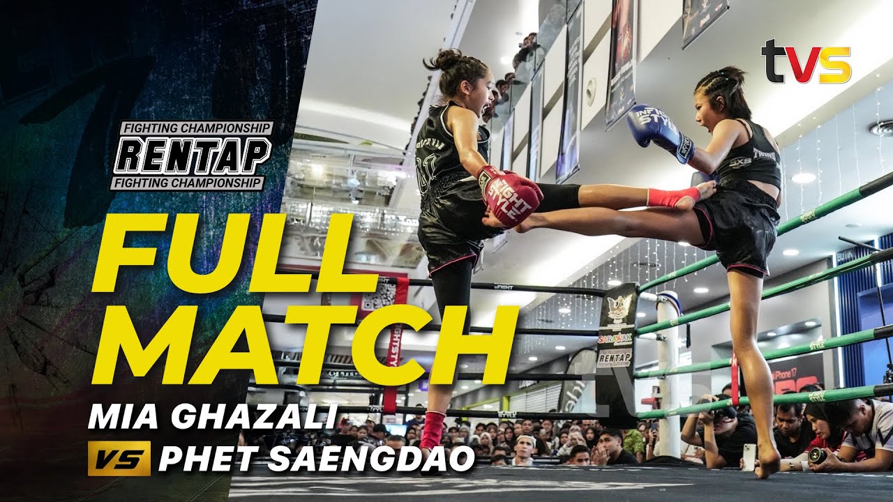 Mia Ghazali VS Phet Saengdao | Rentap Fighting Championship | Full Fight