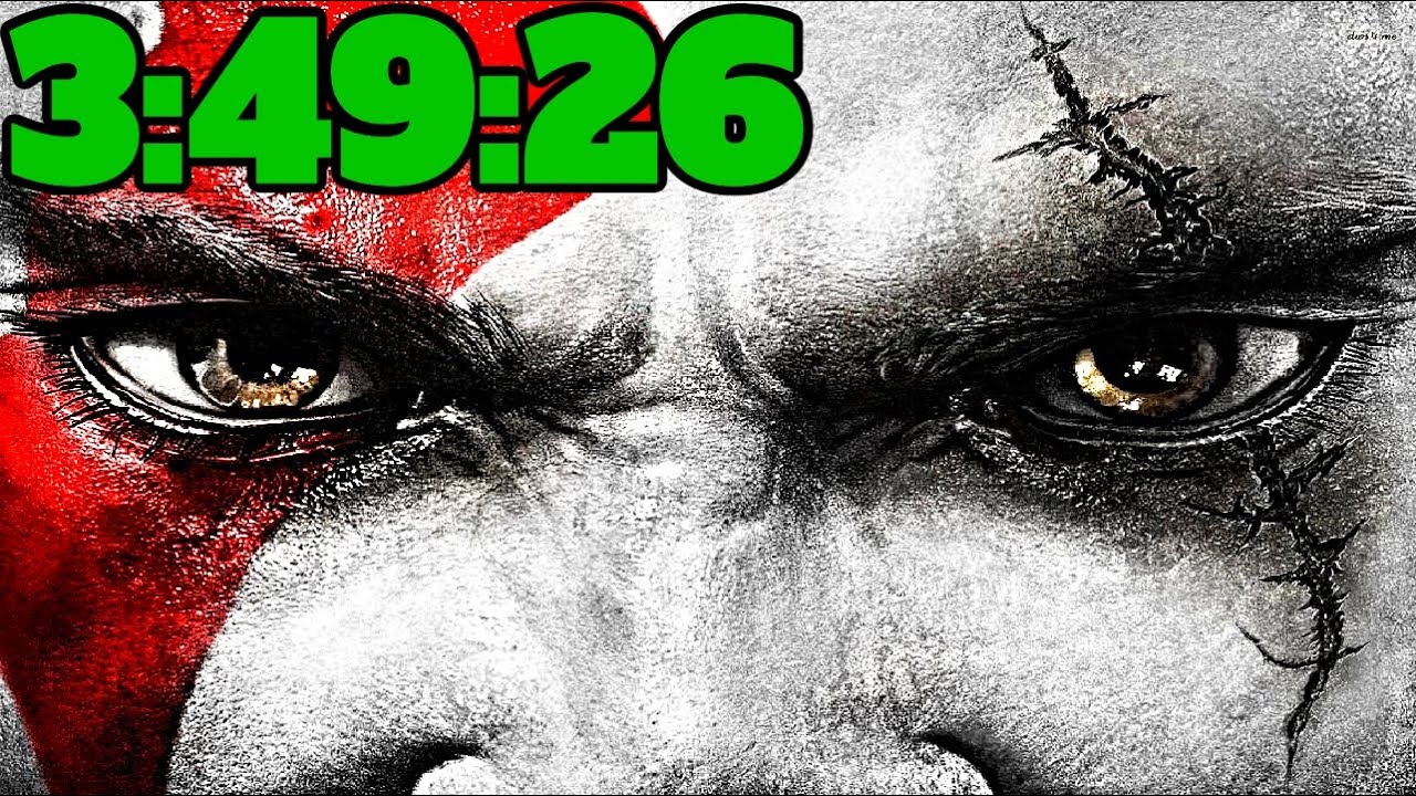 GOD OF WAR 3 - SPEEDRUN VERY HARD SEM BUG EM 3:49:26