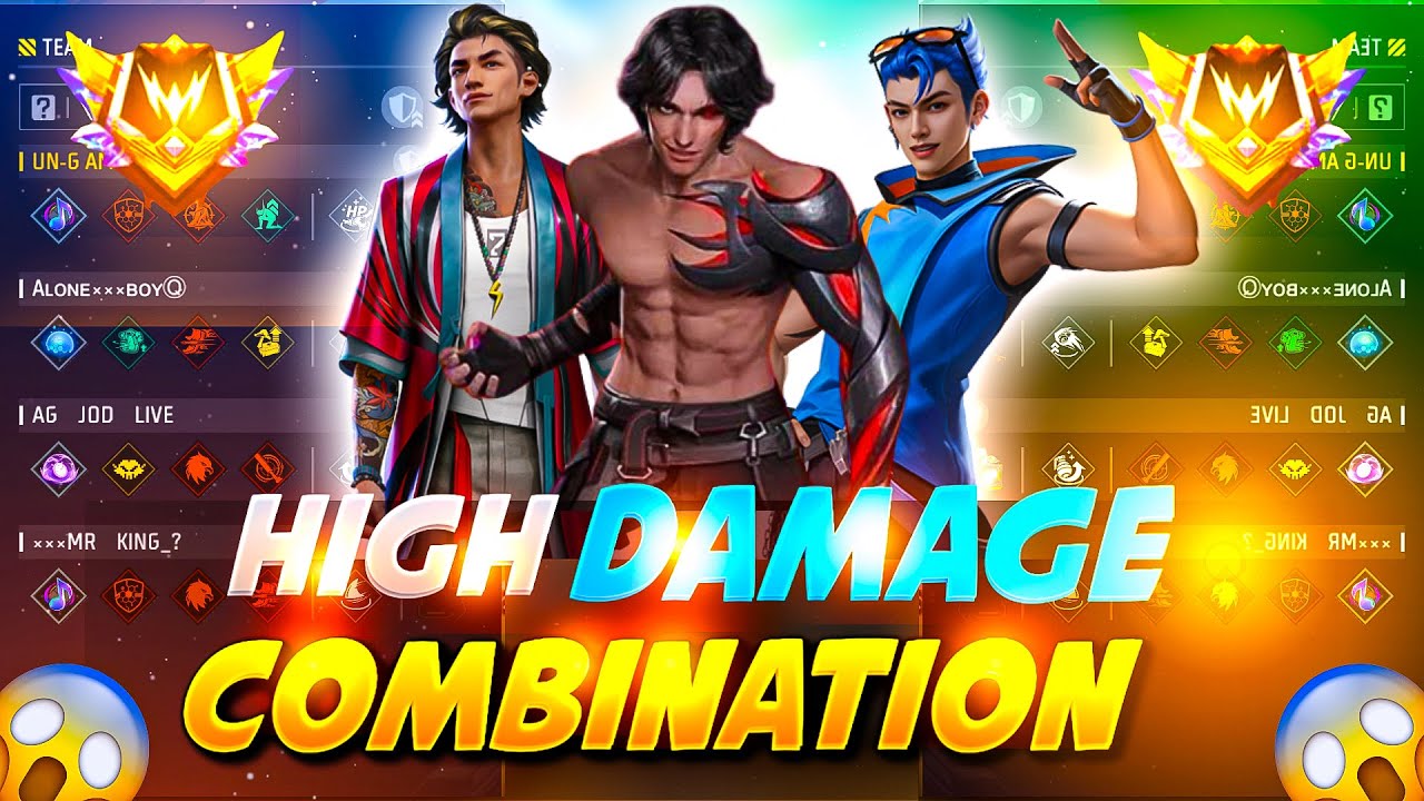 1 FIRE = 126 Damage 💀😳 ( Secret ) | best character skill for cs rank | Cs rank best character skill