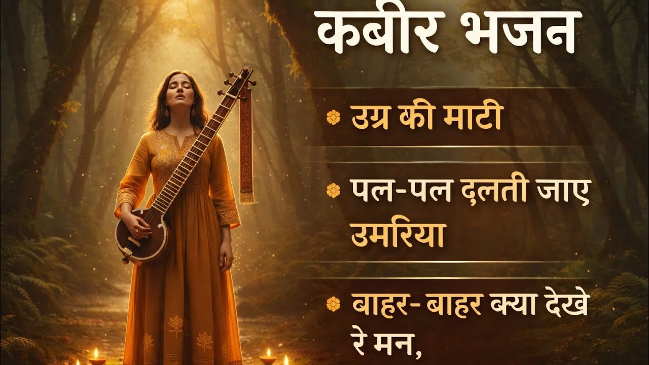 कबीर भजन संग्रह | उम्र की माटी | पल-पल ढलती जाए उमरिया | मन को जगाने वाले भजन