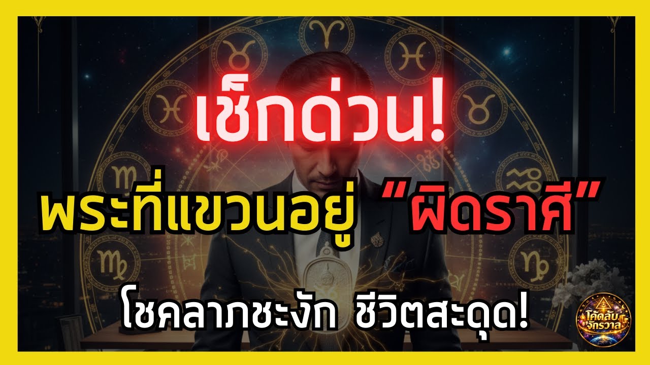 รหัสลับพลังงานพระเครื่องประจำตัว 12 ราศี เทคนิคบูชาพระเสริมโชคลาภเปลี่ยนชีวิตให้พุ่งกระฉูด