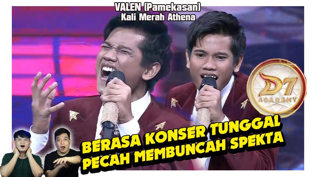 Ini sih Valen (Pamekasan) lagi konser. Kali Merah Athena jadi spektakuler !!