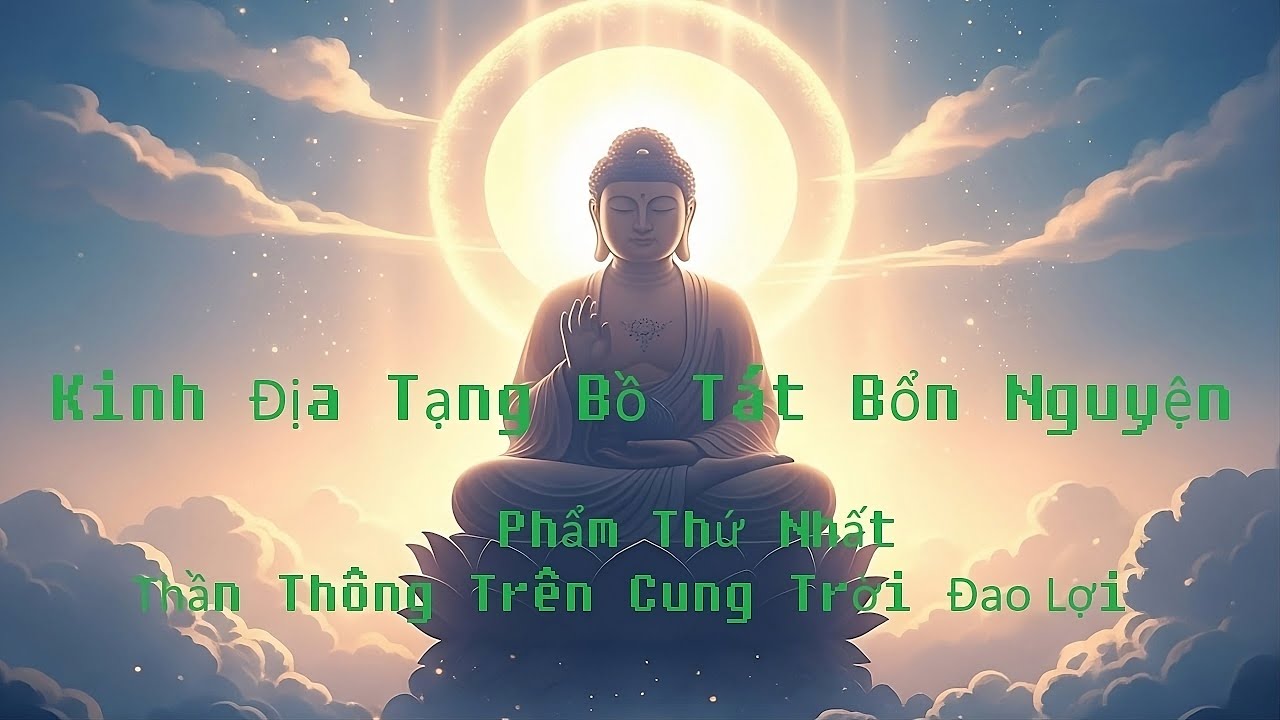 Kinh Địa Tạng Bồ Tát Bổn Nguyện – Phẩm Thứ Nhất: Thần Thông Trên Cung Trời Đao Lợi  #KinhDiaTang