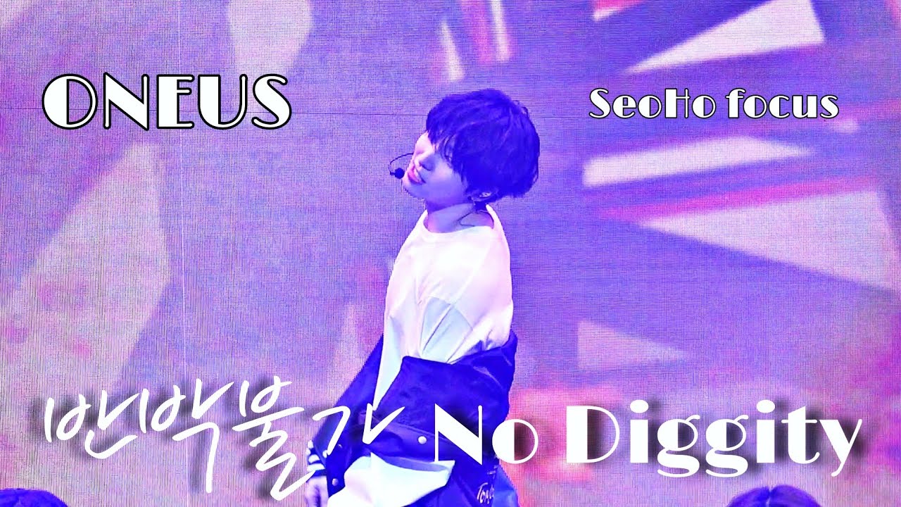 [서호 SeoHo] 원어스 ONEUS - 반박불가 No Diggity 서호 직캠 @ ONEUS FAN CONCERT