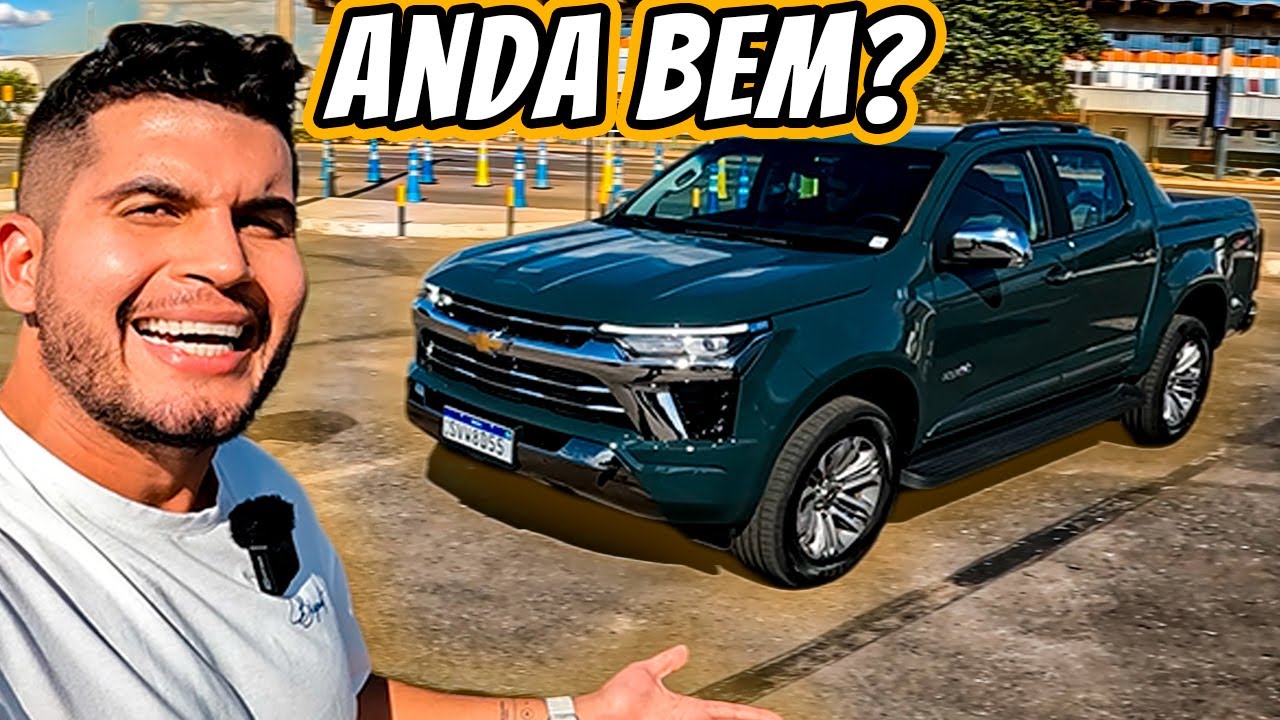 Chevrolet S10 High Country 2025 - Test drive em Brasília com MEDO dos radares de velocidade