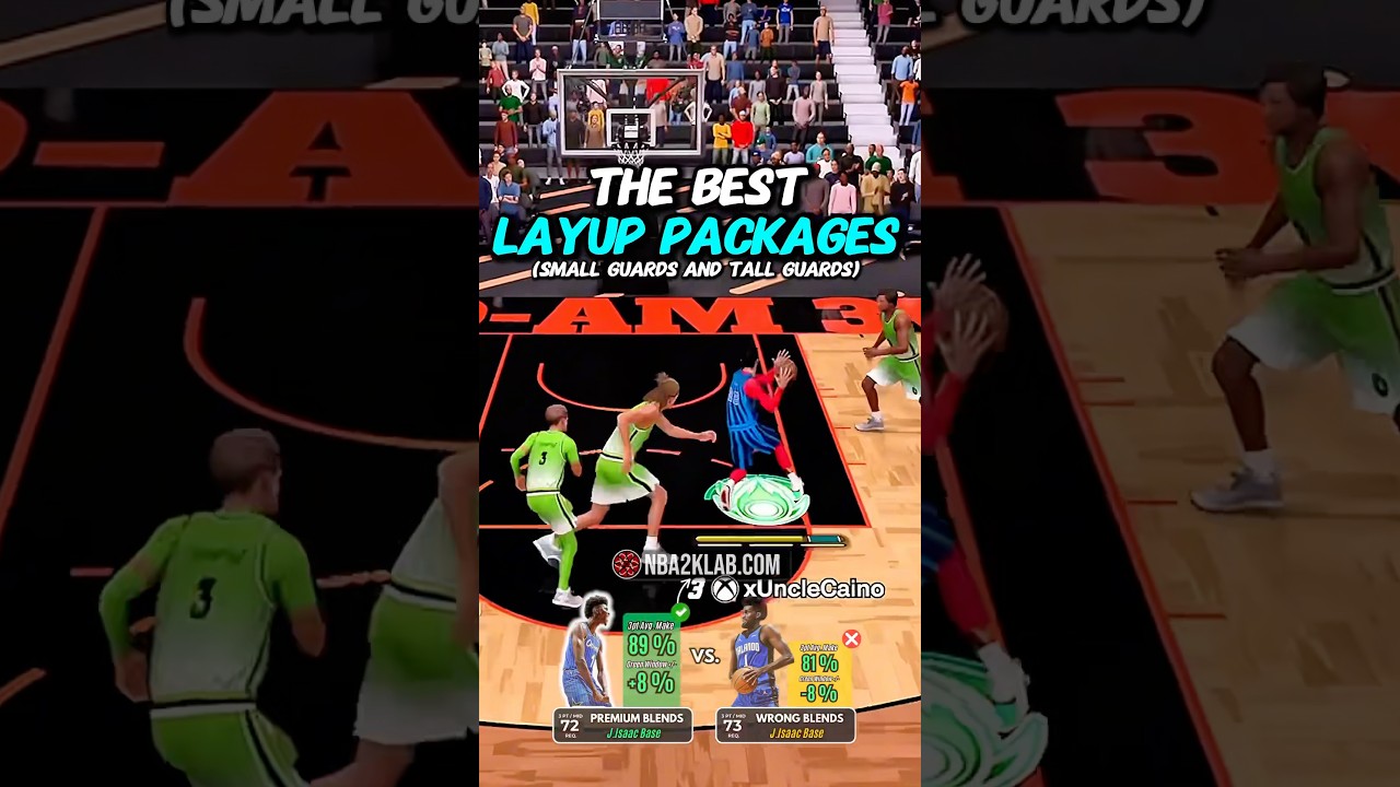 NBA 2K26 Best Layup Packages for Your Builds