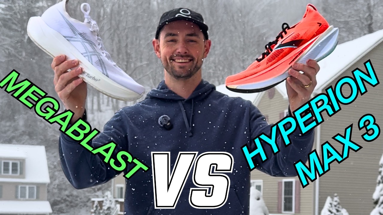 HR Testing the Asics Megablast vs Brooks Hyperion Max 3