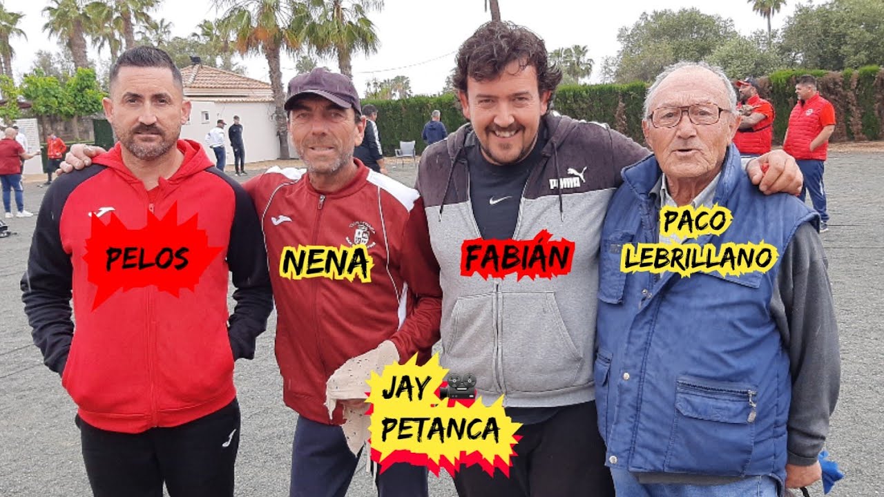 I TORNEO DE PETANCA DEL C.P. GAÑUELAS MAZARRON (MURCIA) ABRIL 2025