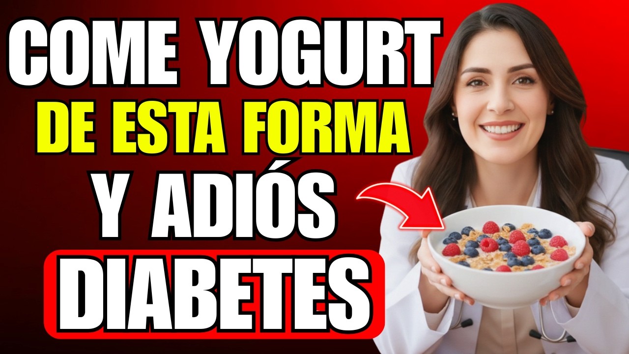Como Debe Comer YOGURT GRIEGO para REGULAR su AZÚCAR y EVITAR la Diabetes | Dra. Elena Vega .