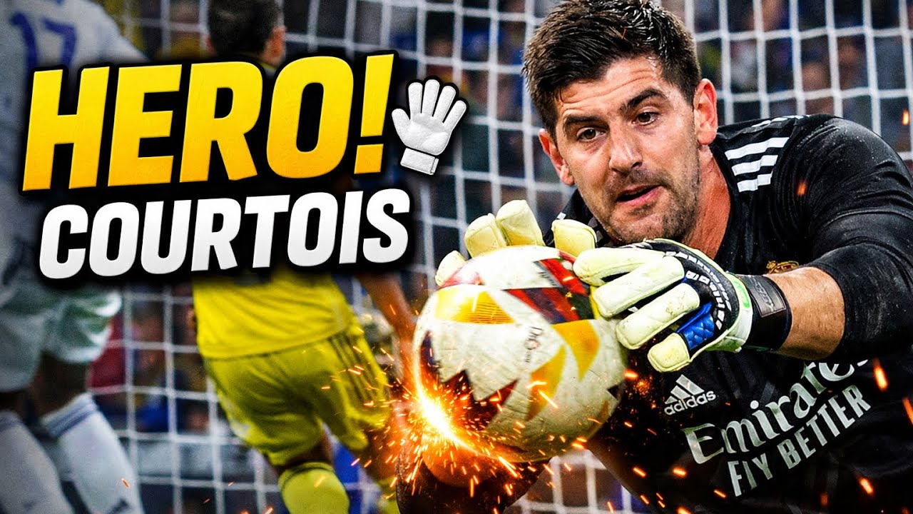 Real Madrid 2–1 Villarreal | Manager Mode #8 | THIBAUT COURTOIS HERO! 🧤🔥