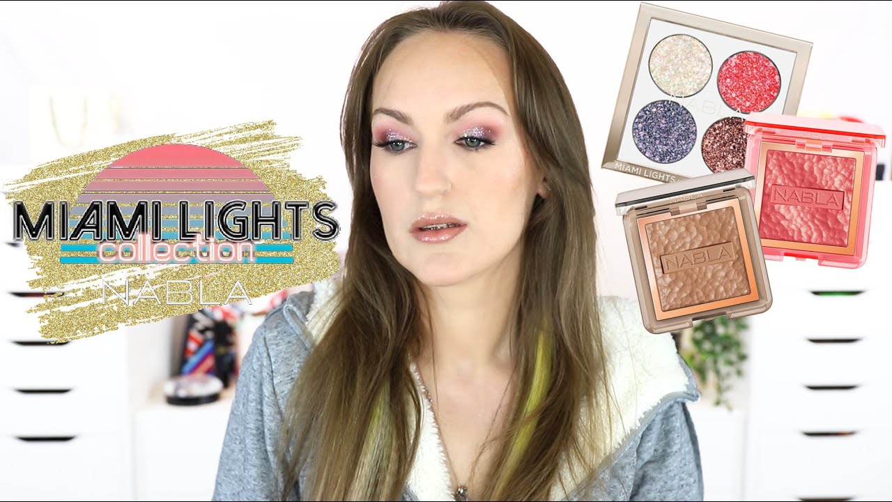Nabla Miami Lights Collection Review & Demo's