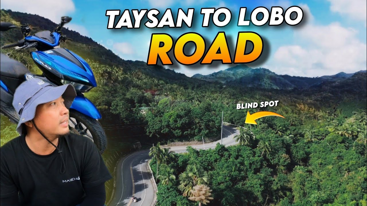 WHY ARE THERE SO MANY PASSING BY? |Taysan to Lobo road | Moto Adventure
