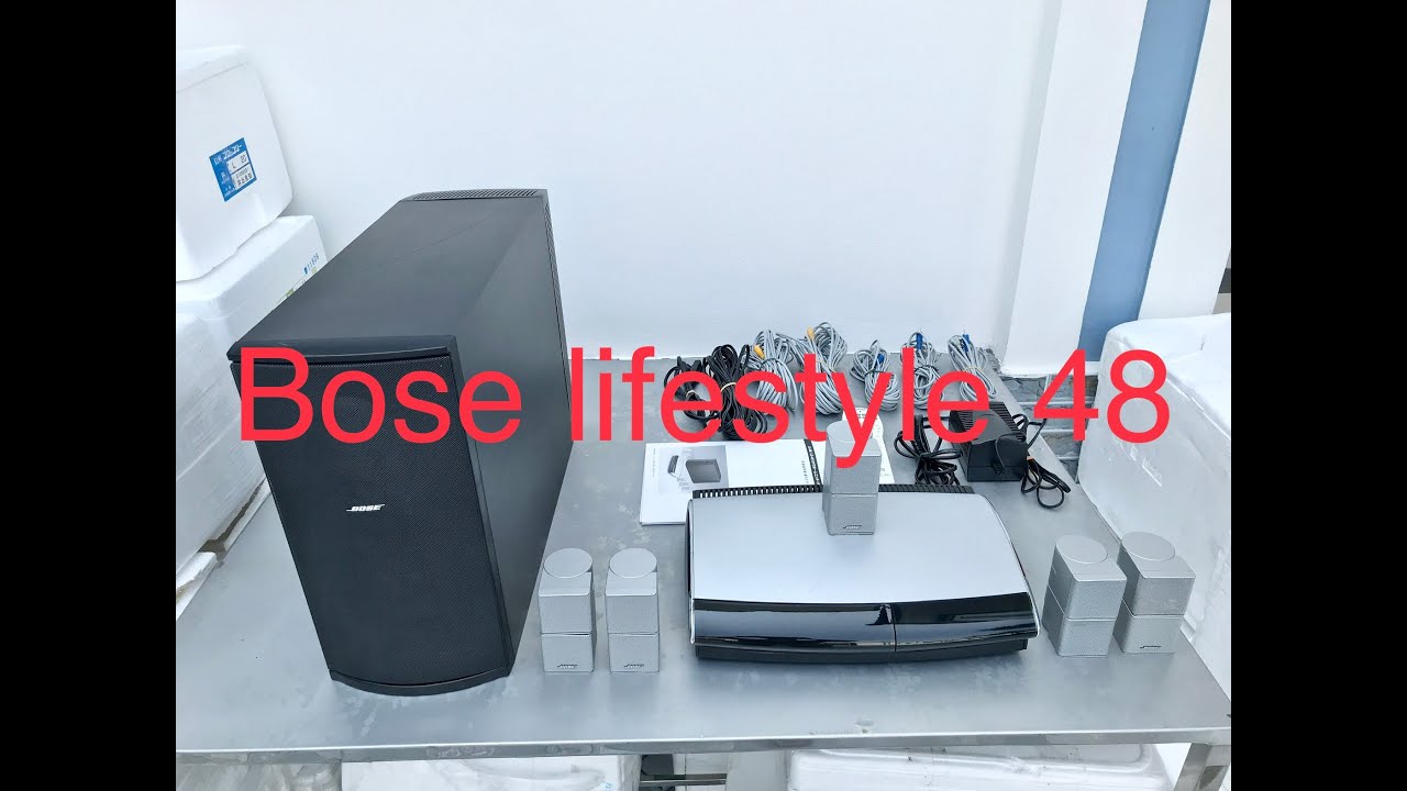 Hướng dẫn cắm dây và cài đặt loa bose lifestyle 48