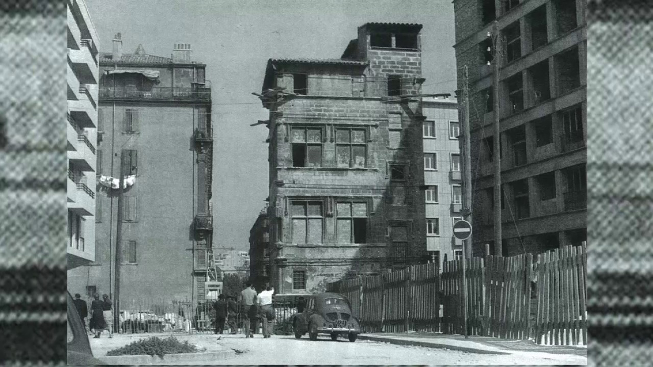 Musée d'Histoire de Marseille / Le déplacement du batiment en 1954