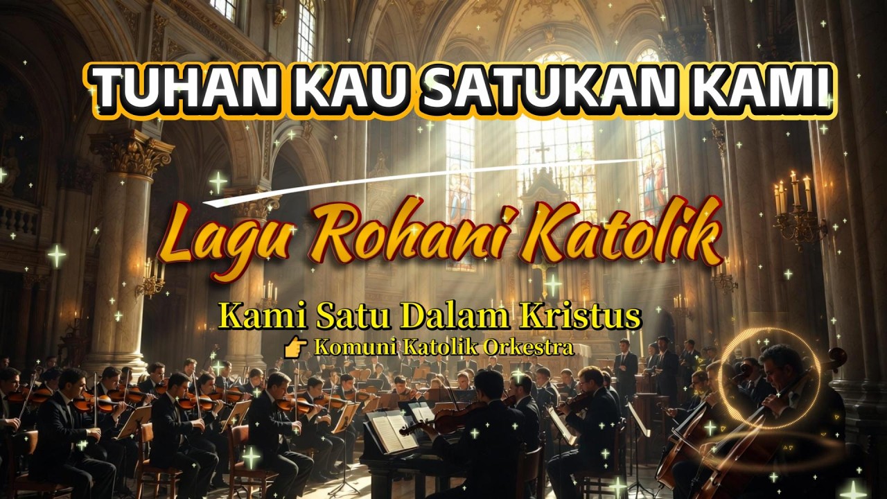 Lagu Komuni Misa Kudus Katolik | Tuhan Kau Satukan Kami 🙏 (Orkestra)