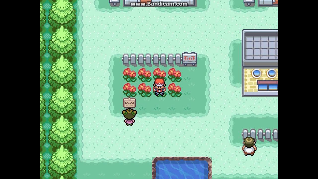 Pokemon FireRed - Dark Lugia Glitch