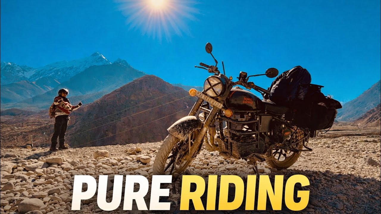 Classic 350 Ride in Mustang, Nepal | No Talking | Pure Riding”
