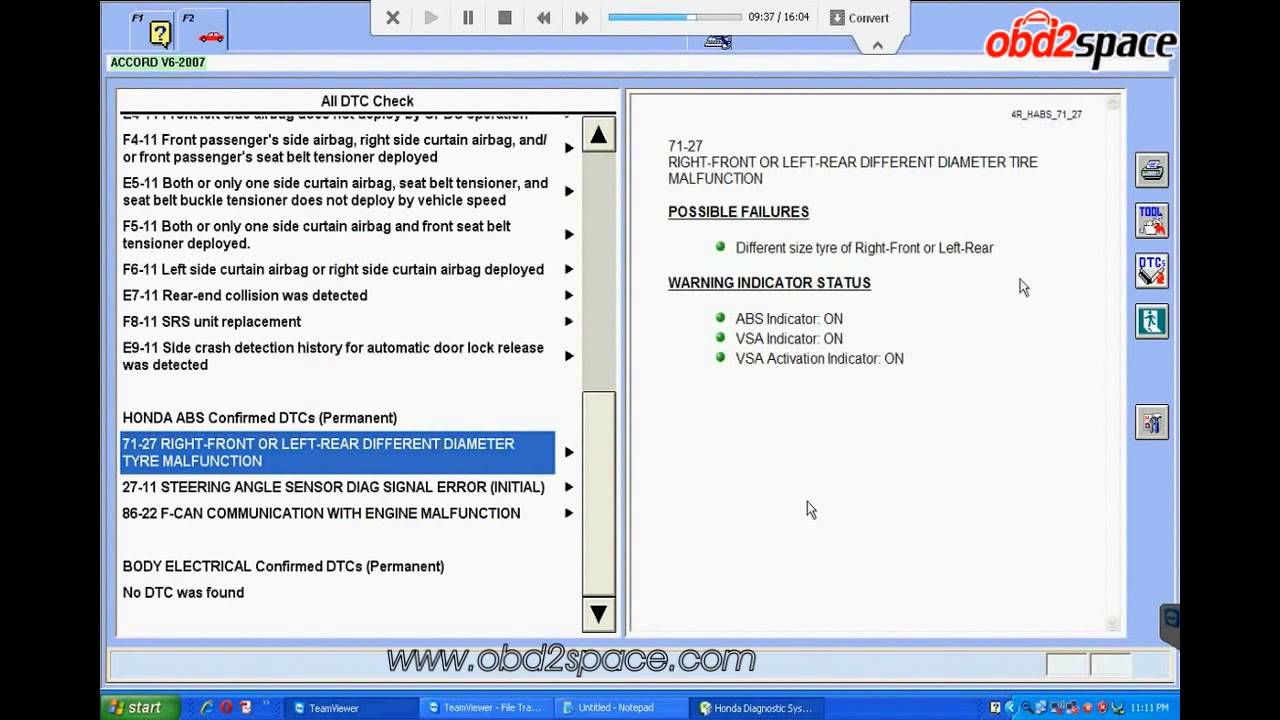 Honda HIM HDS 3012 023 Diagnostic Testing + Immobiliser function + Adding Key