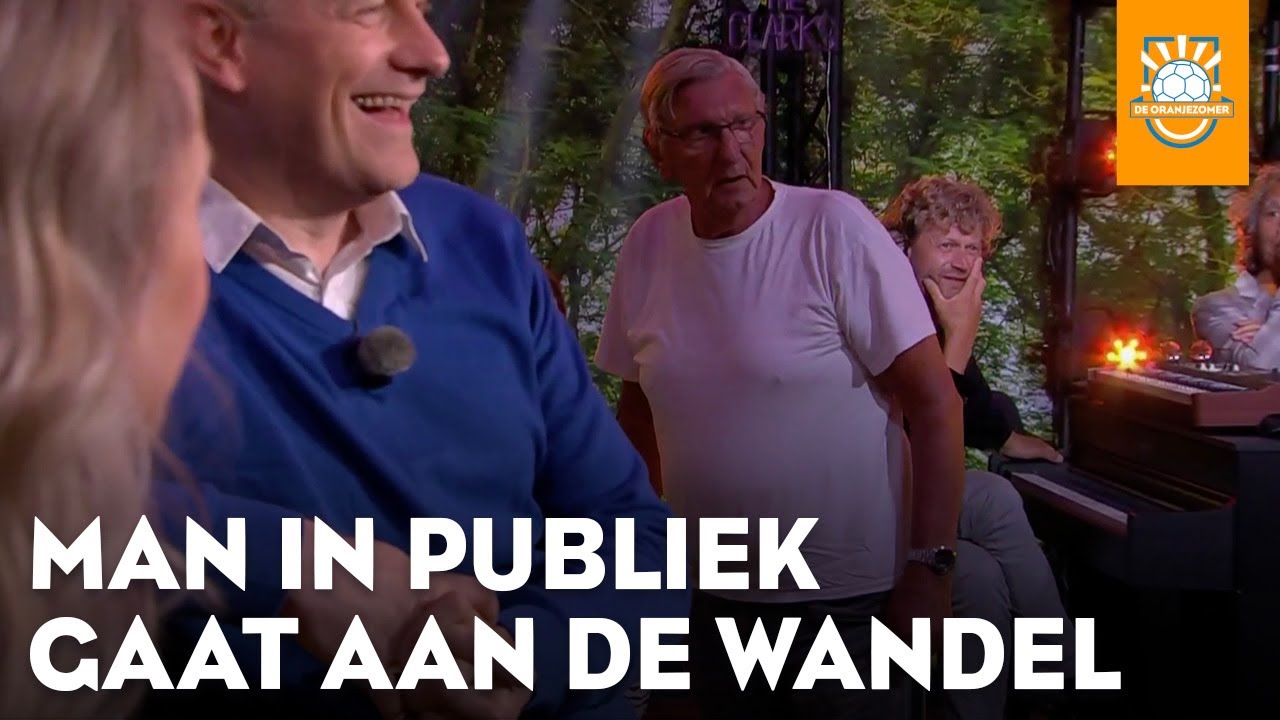 Man in publiek houdt het na tien minuten voor gezien | DE ORANJEZOMER