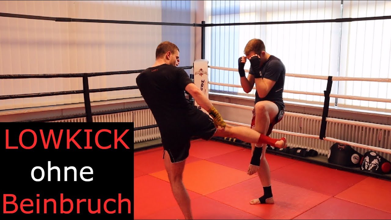 Beinbruch beim Lowkick? / Was bei Lowkick beachten?