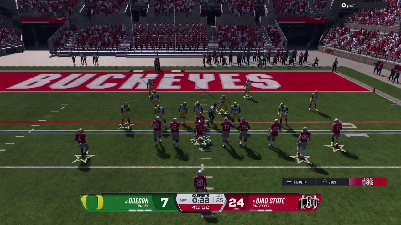 College football 25 perc20