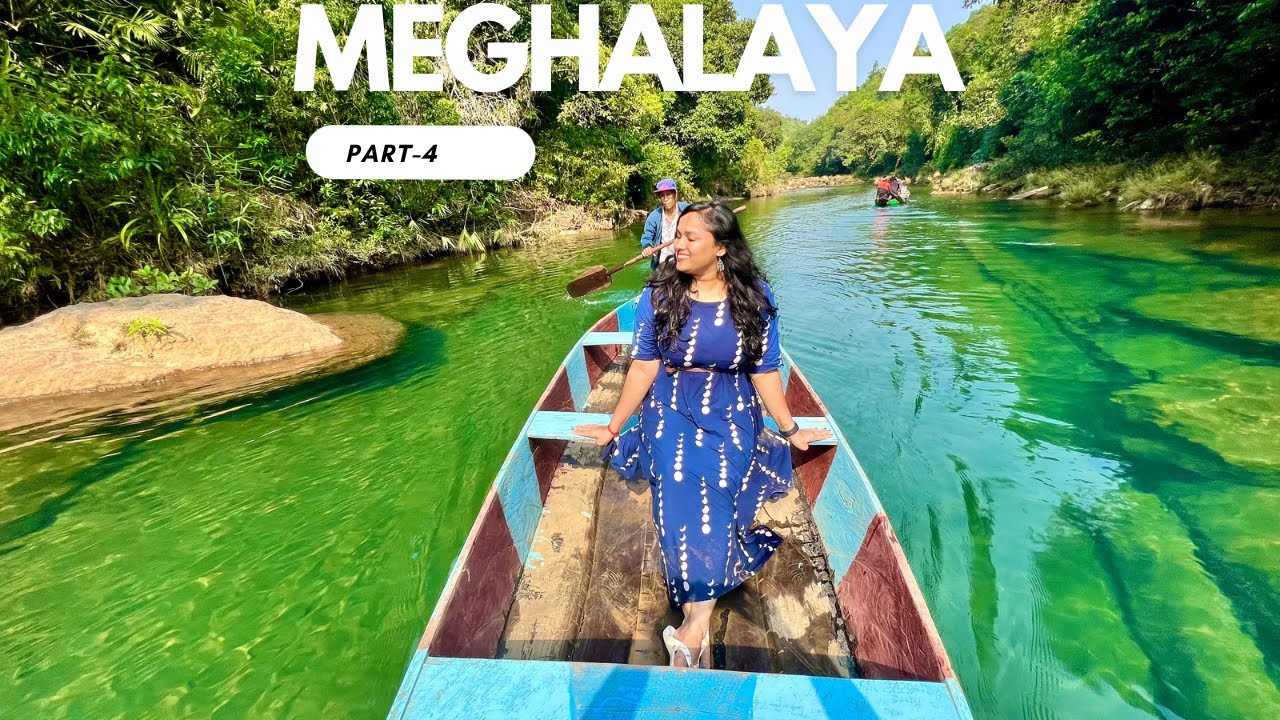 Meghalaya Part-4 | Dawki | Shnongpdeng | Krang Shuri Falls | Boating In Transparent River