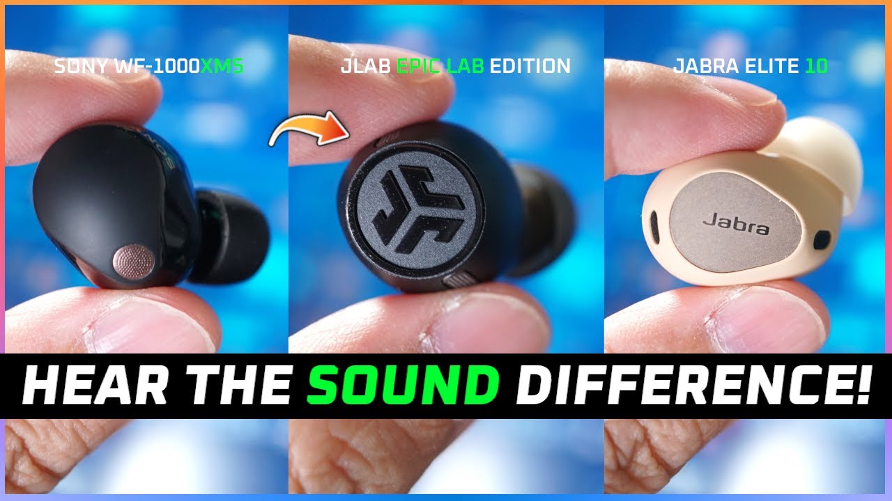 Звучит просто потрясающе! 😯 Обзор JLab Epic Lab (в сравнении с Sony, Jabra, Bowers)