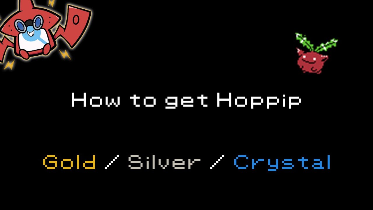 How to get Hoppip in Pokemon Gold/Silver/Crystal [#187]