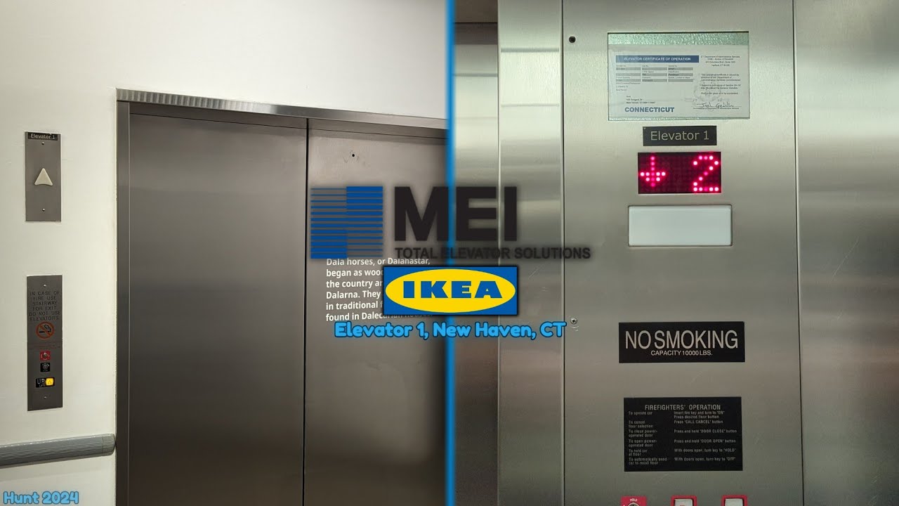 EPIC Motor | Large MEI/Schindler Hydraulic Elevator 1 | IKEA, New Haven CT