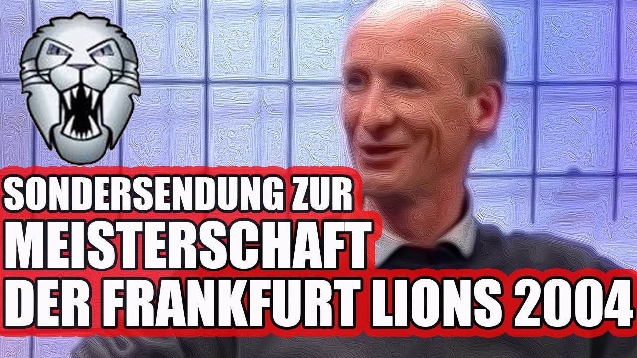 🏒 | Sondersendung zur Meisterschaft der Frankfurt Lions am 17.04.2004