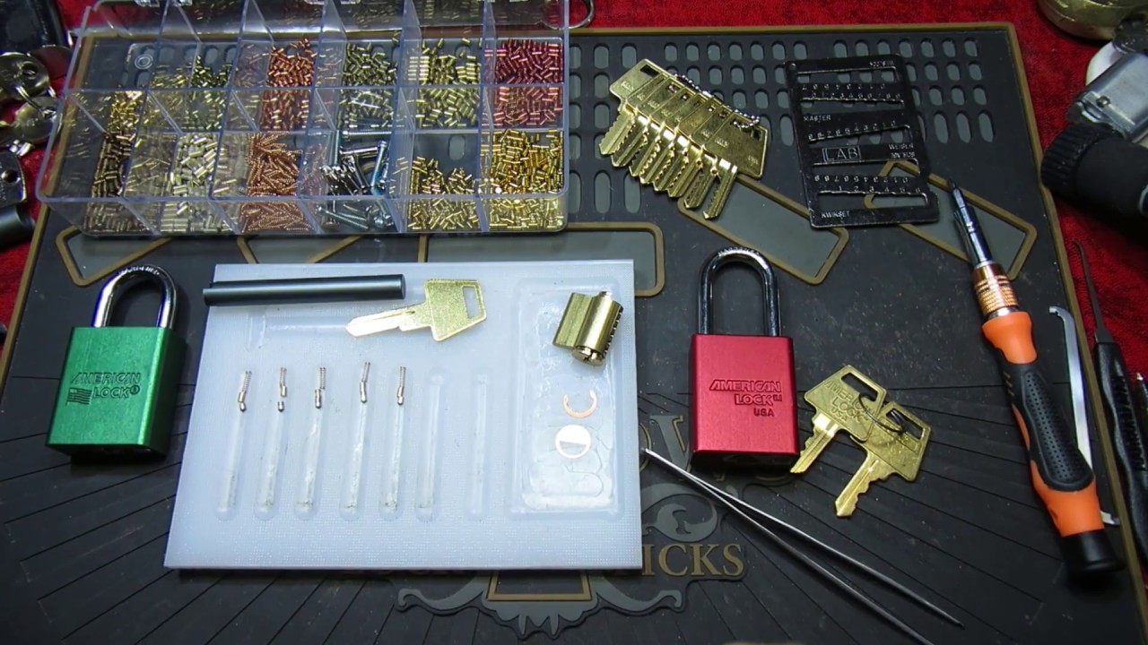 (114) Rekeying an American Padlock