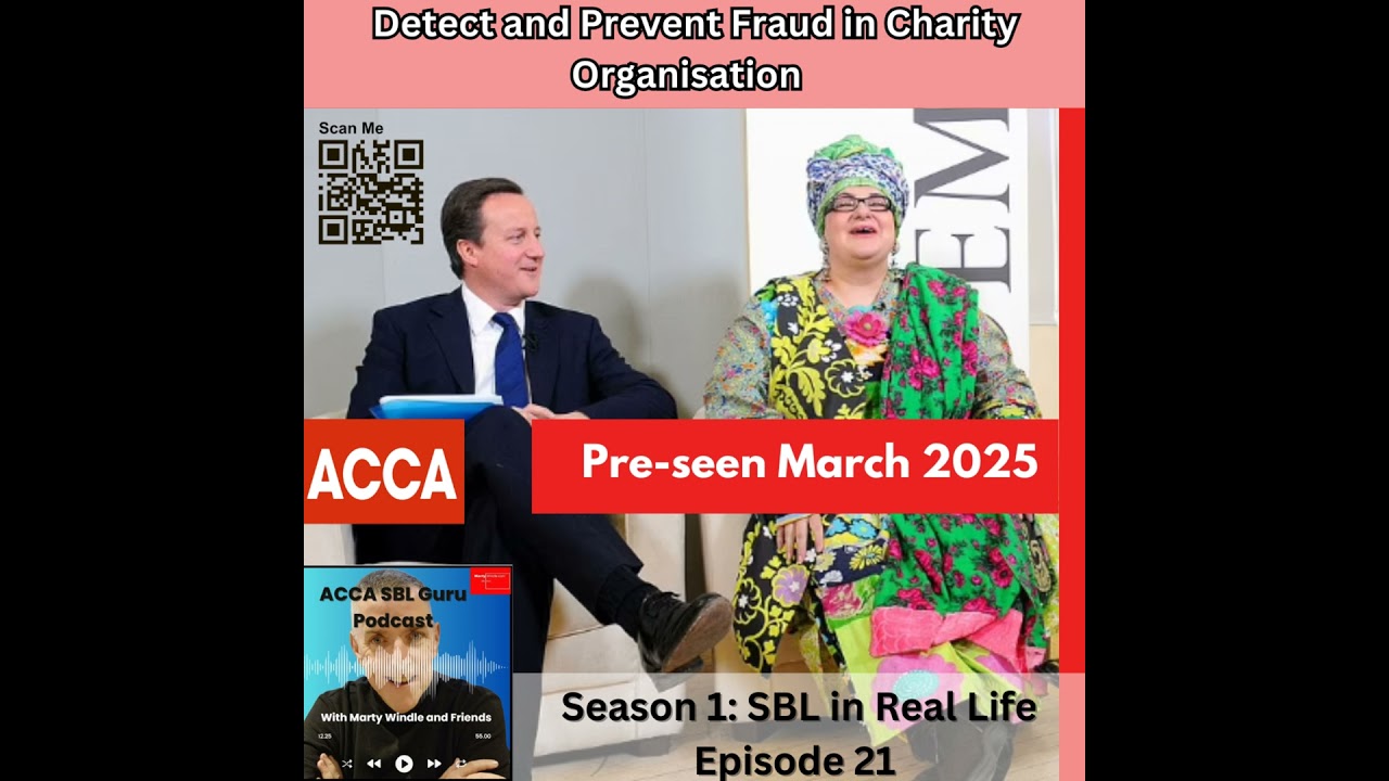 SBL in Real Life: Fraud in Charity Organisations