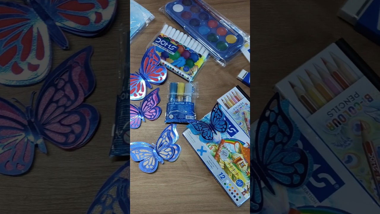 Doms painting kit only unboxing #drawing #art #trending #shorts #drawingtutorial #domspencil