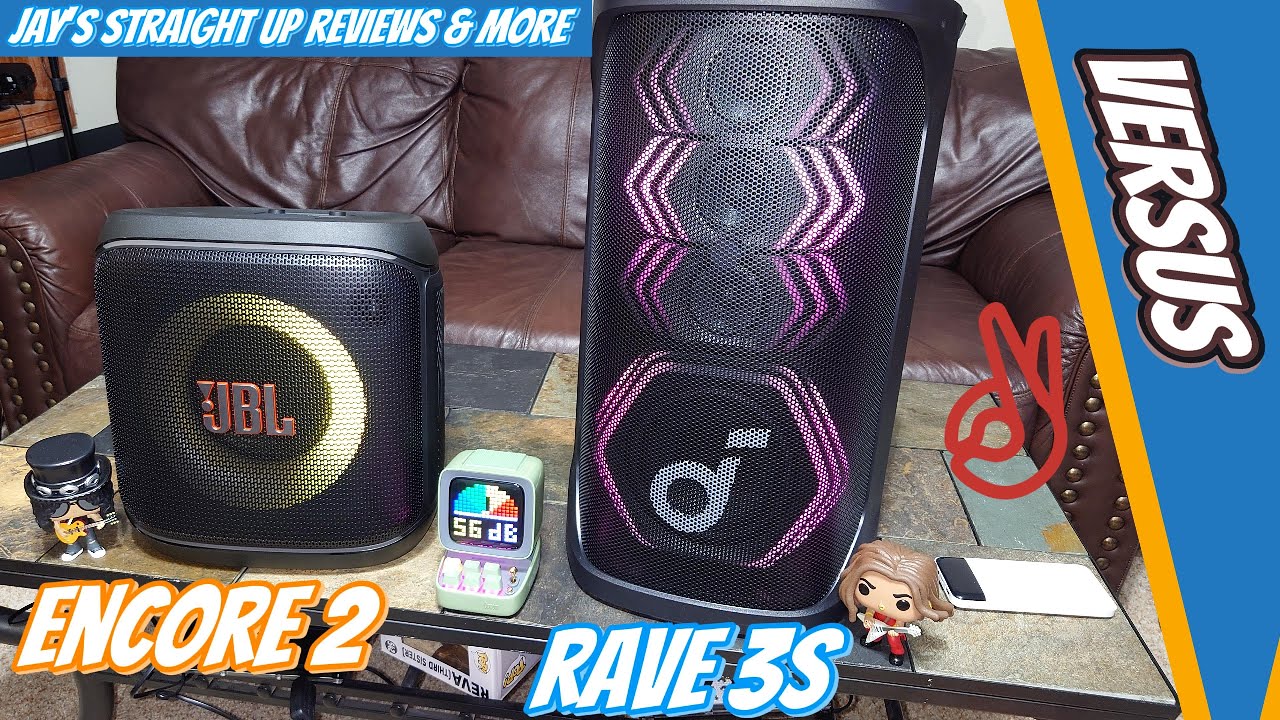 JBL Partybox Encore 2 против Soundcore Rave 3S: вечеринка, как в 1999 году 😂 Разборки Bluetooth-к...