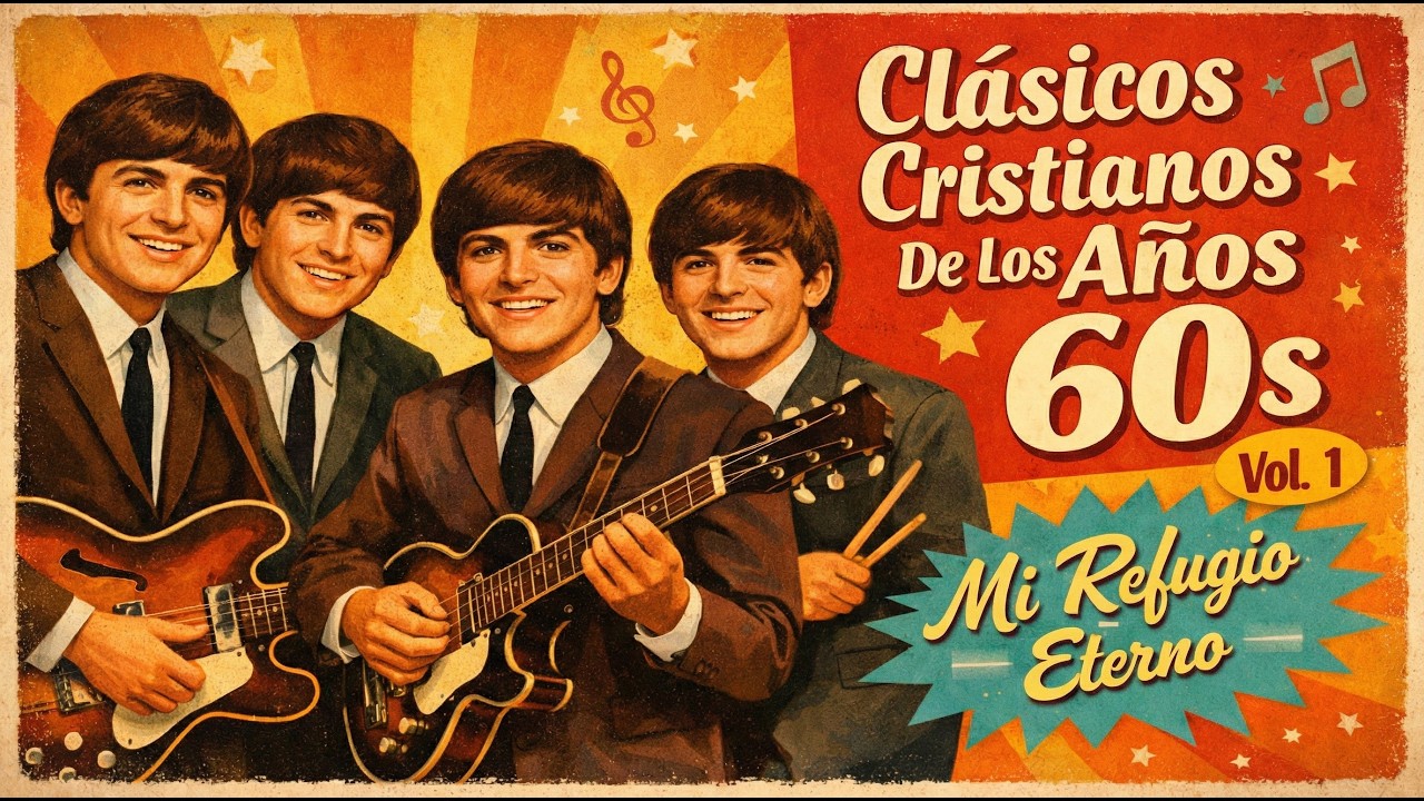 🎸 CLÁSICOS CRISTIANOS DE LOS AÑOS 60S ✨ ÉXITOS INOLVIDABLES
