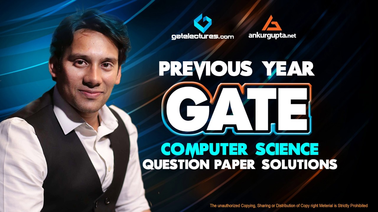 GATE 2018 Computer Science General Aptitude Question Paper Solution