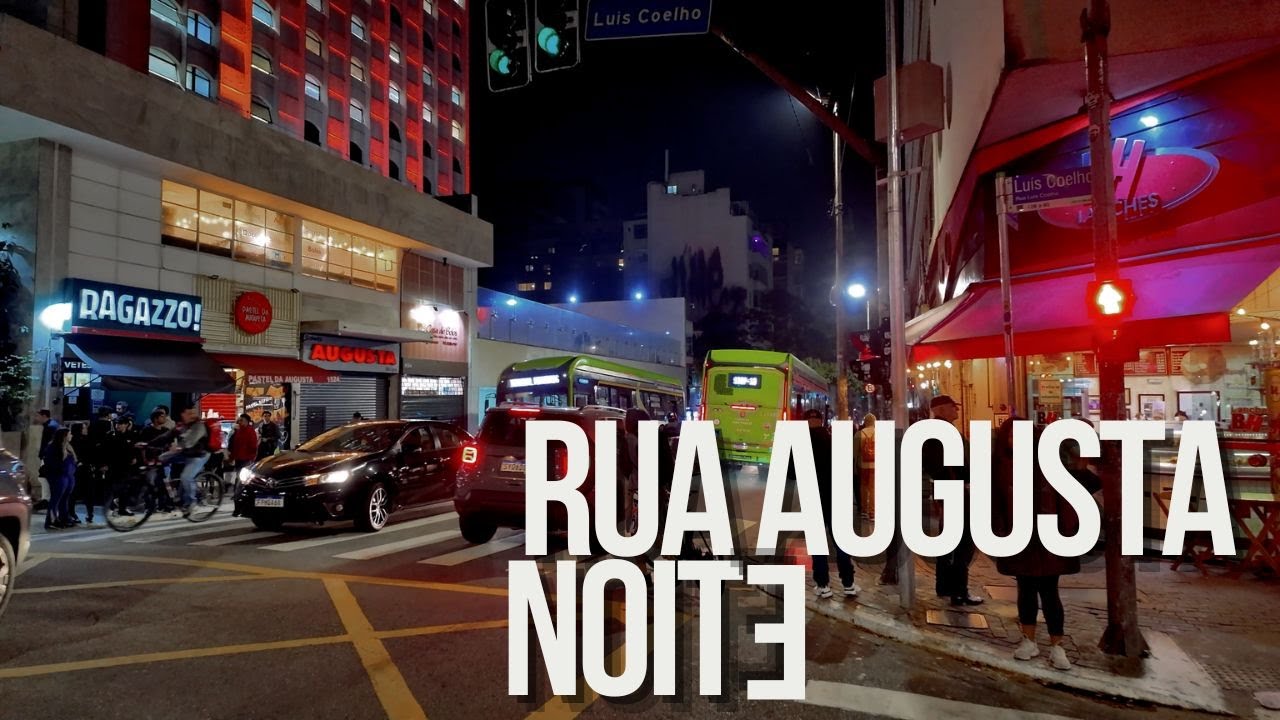 VIDA NOTURNA NA RUA AUGUSTA | A Rua mais LOUCA de São Paulo
