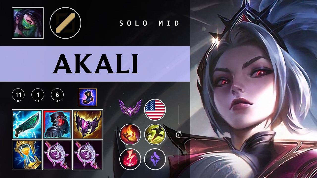 Akali Mid vs Syndra - NA Master Patch 26.04