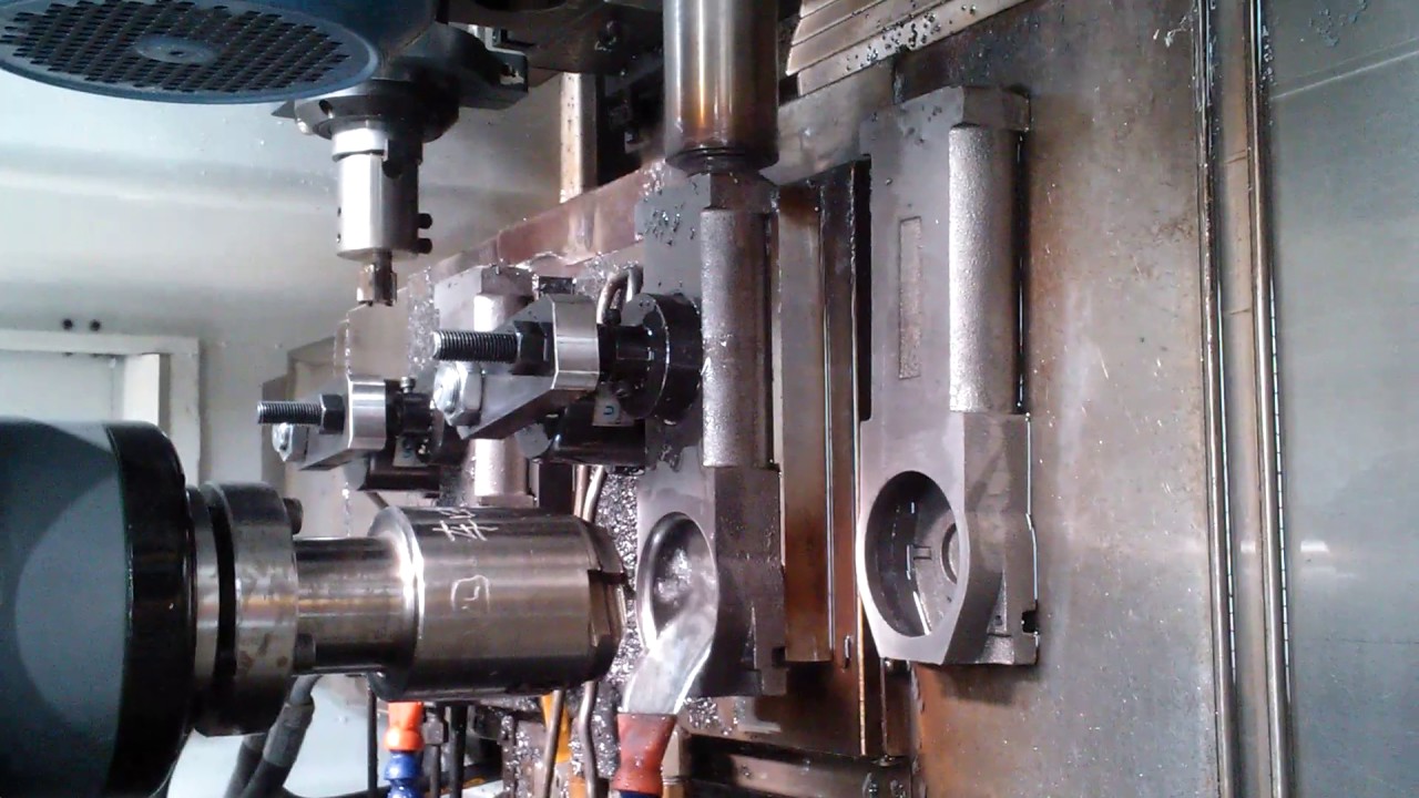 vertical horizontal 4 spindle drilling and tapping machine for floor springservo control