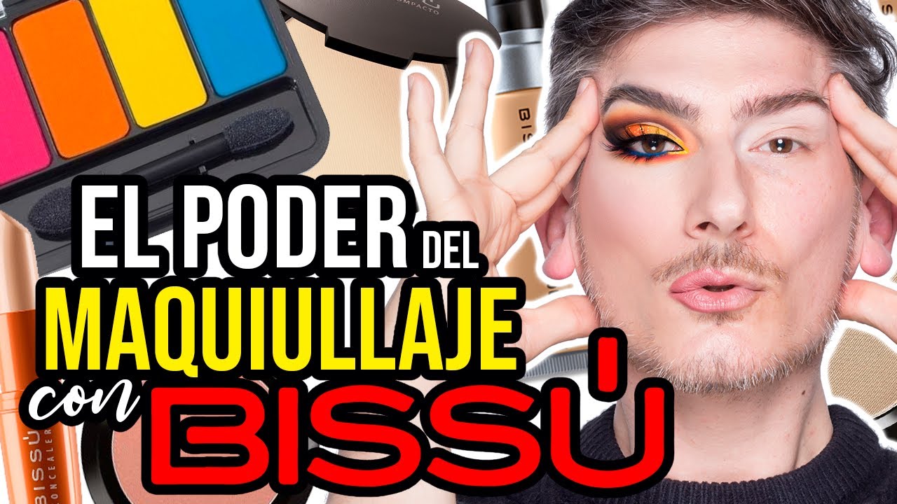 Maquillaje Usando Unicamente Productos Bissu 😱😱