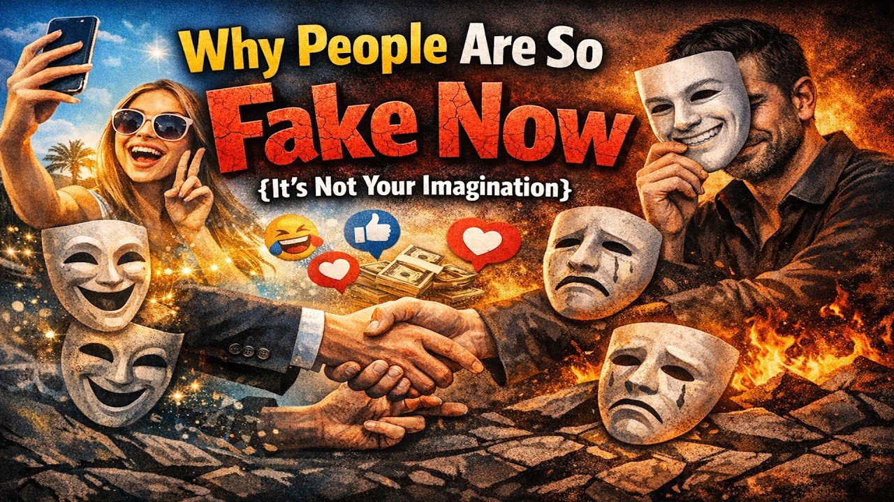 Why People Are So Fake Now {It’s Not Your Imagination}