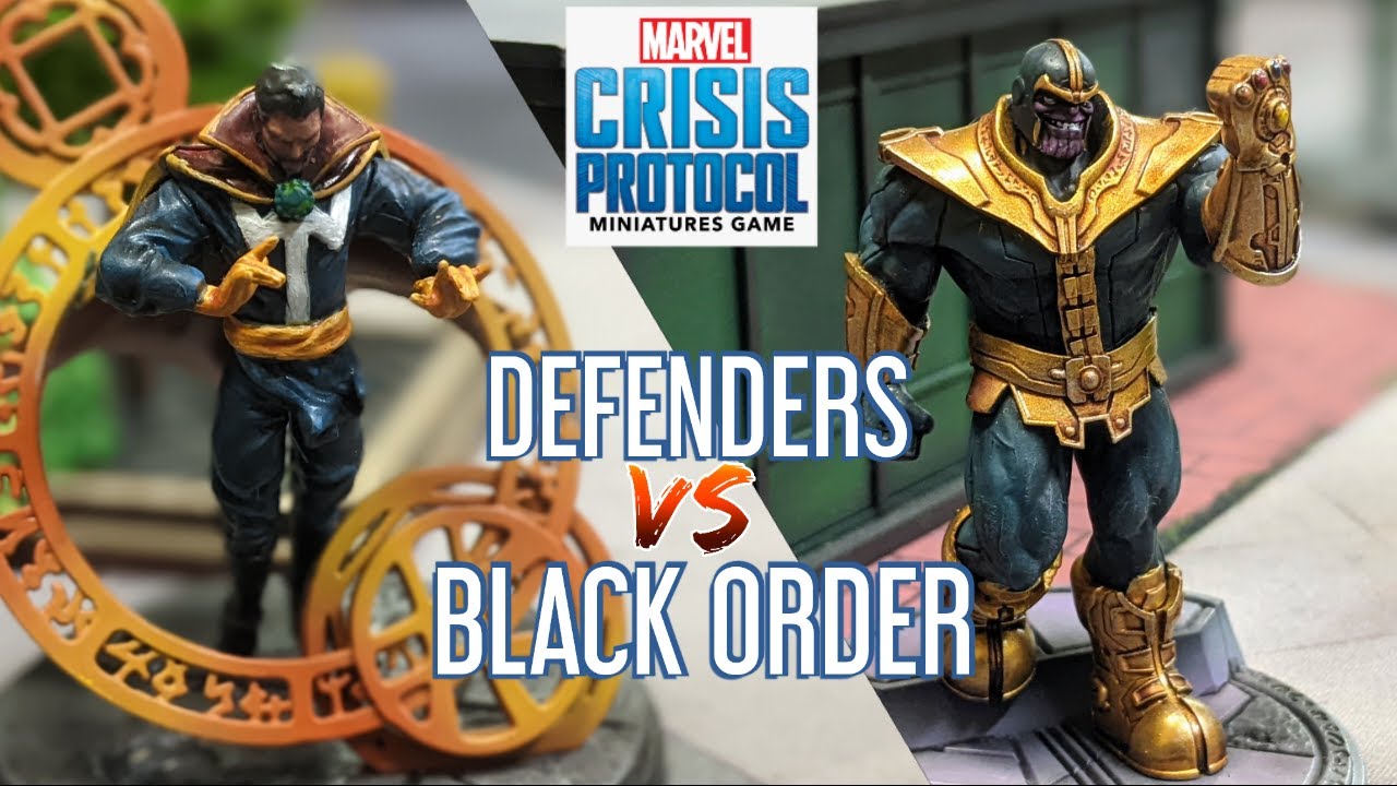 Marvel Crisis Protocol Battle Report - Episode 50 - Defenders vs. Black Order