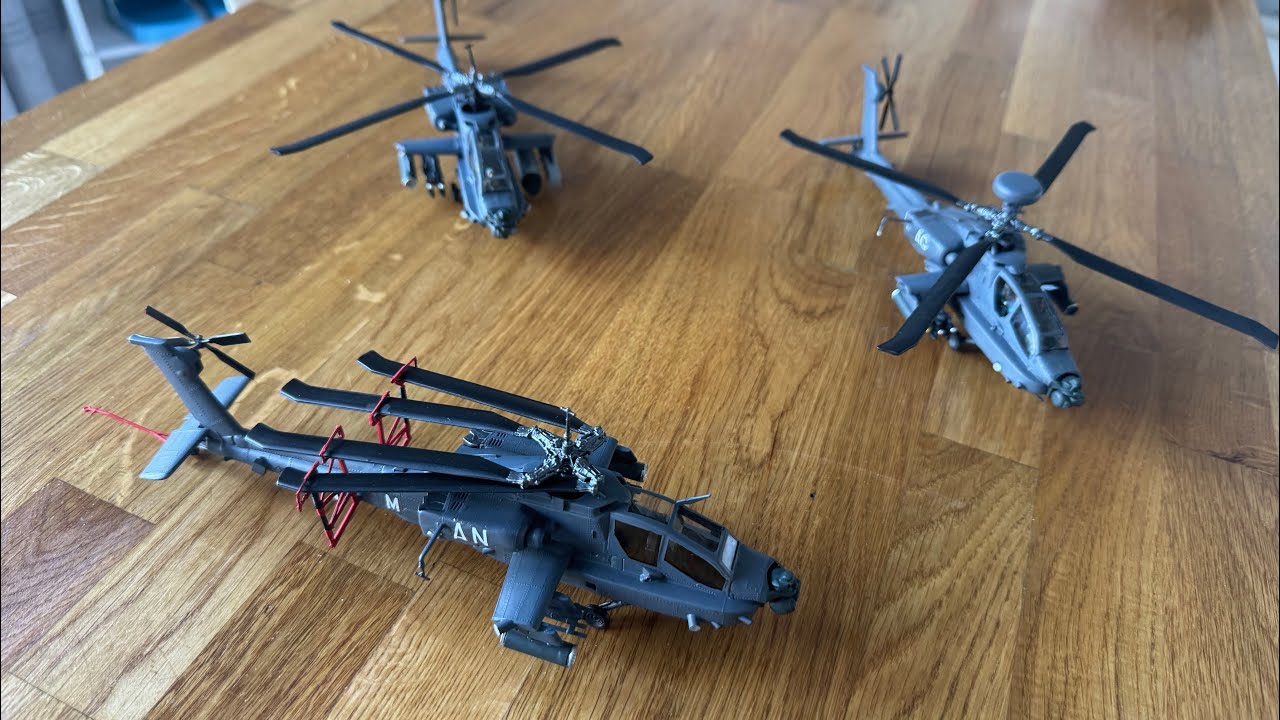 Apache на передовой! AH-64 Apache на службе у Whatifian! Набор для сборки Italeri в масштабе 1/72!
